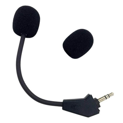 Replacement Microphone for Corsair HS50 Pro, HS60, and HS70 SE Headsets – replacement boom mic with foam windscreen and 3.5mm plug