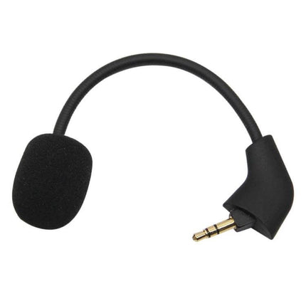 Replacement Microphone for HyperX Cloud II and Cloud Sliver Headsets — flexible boom mic with foam windscreen and 3.5mm plug