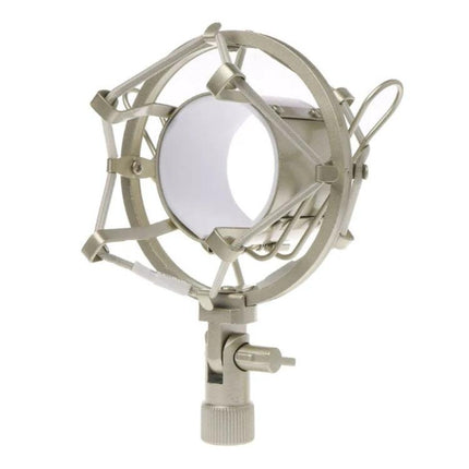 Essential Holder for Steady Audio Setups at Home metal microphone shock mount holder reducing vibrations for home podcast and online meetings