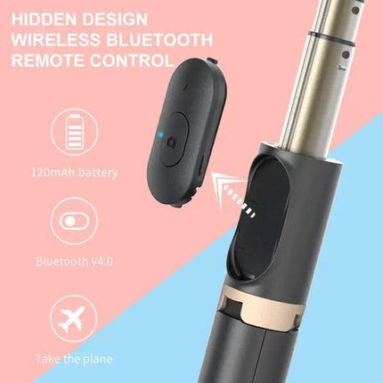 Selfie Stick With Tripod For Travel And Daily Photography