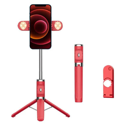 Selfie Stick for Capturing Daily Moments with Integrated Lights