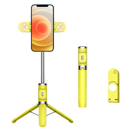 Selfie Stick for Capturing Daily Moments with Integrated Lights