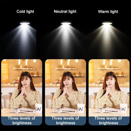 Selfie Stick for Capturing Daily Moments with Integrated Lights