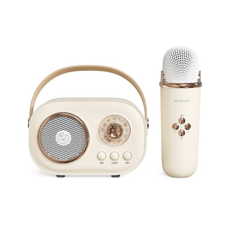 C20 Plus All-in-One Karaoke Bluetooth Speaker with Wireless Microphone Beige