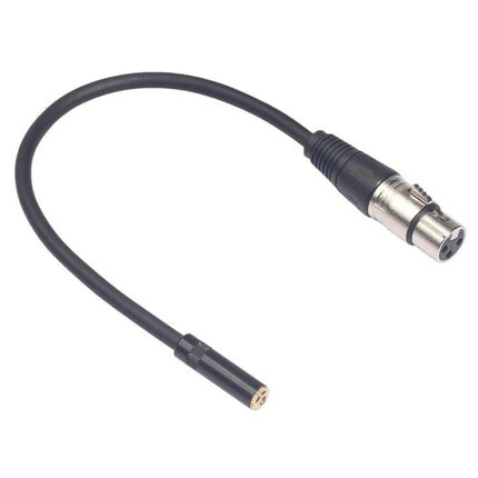 Connect Your Phone To Microphones For Everyday Audio Recording - 3.5mm to XLR adapter cable with gold-plated 3.5mm and zinc alloy casing