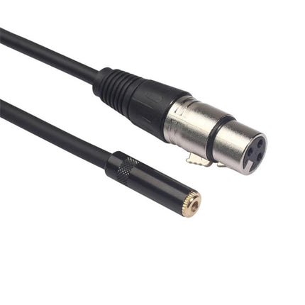 Connect Your Phone To Microphones For Everyday Audio Recording — 3.5mm to XLR adapter cable with gold-plated jack and rugged zinc alloy casing