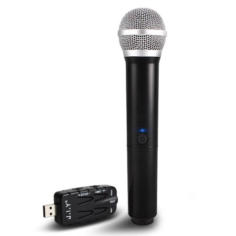 J.I.Y K Song Wireless Dynamic Microphone System with USB Audio Receiver for TV and PC