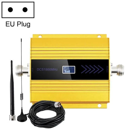 Silver 4G LTE Phone Signal Repeater with US Plug for Indoor Coverage