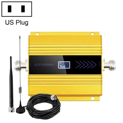 Silver 4G LTE Phone Signal Repeater with US Plug for Indoor Coverage