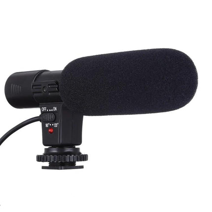 Compact Microphone for Daily Smartphone Recordings and Calls mounted with foam windscreen for clearer voice memos and video chats