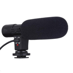 High-Fidelity Stereo Microphone for Smartphones - 30-18000Hz, 28cm Cable Length