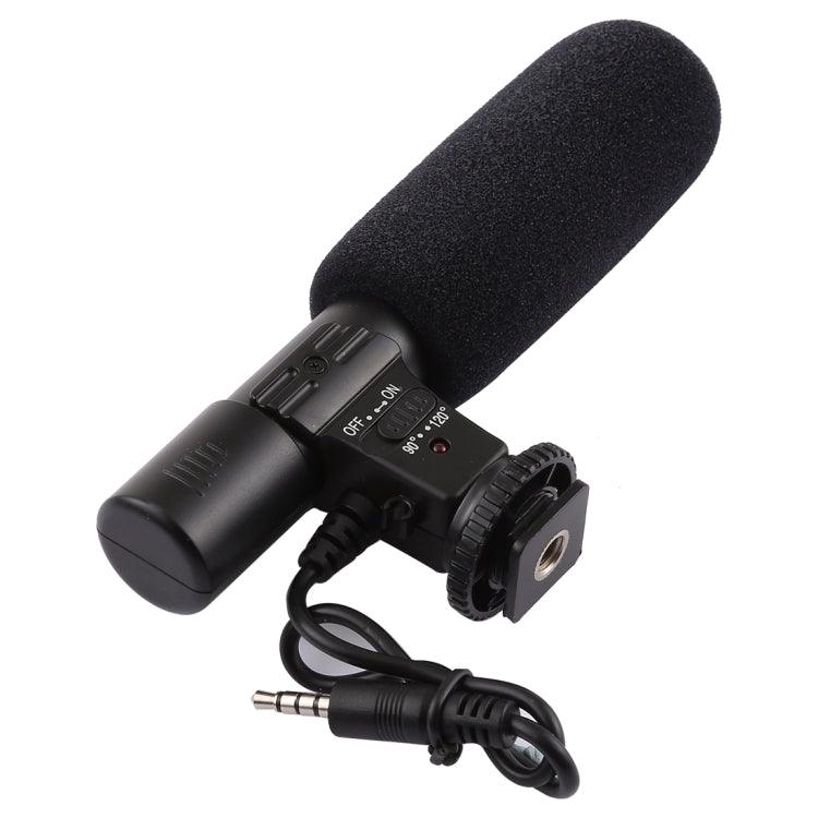 High-Fidelity Stereo Microphone for Smartphones - 30-18000Hz, 28cm Cable Length