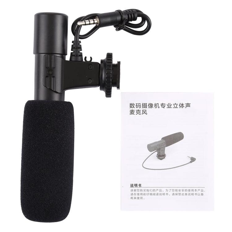 High-Fidelity Stereo Microphone for Smartphones - 30-18000Hz, 28cm Cable Length