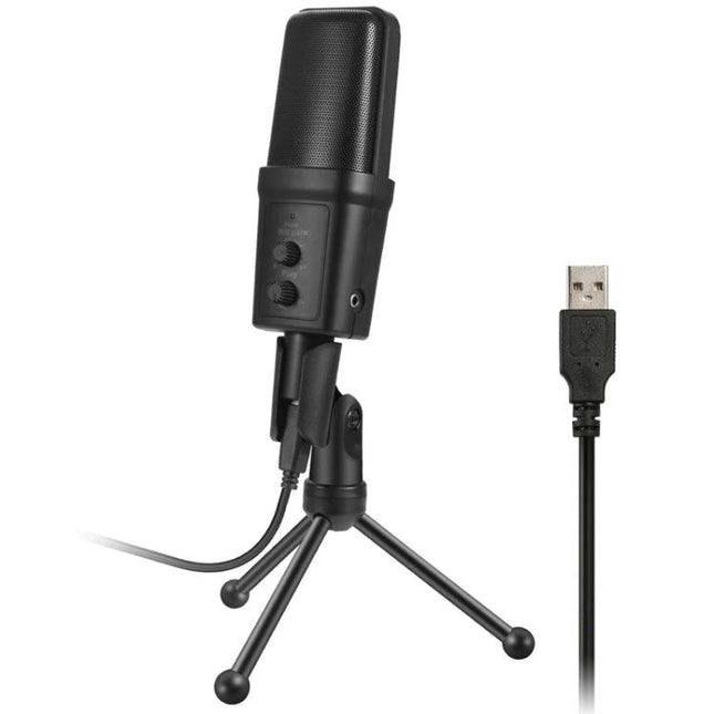 Yanmai Microphone for Daily Home Recording and Calls USB condenser mic on tripod stand for clear virtual meetings and home studio use