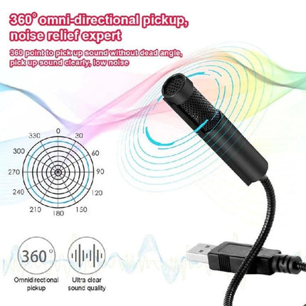 Yanmai Microphone for Home Recording and Daily Chats USB omnidirectional desktop mic for clear home recordings and virtual meetings
