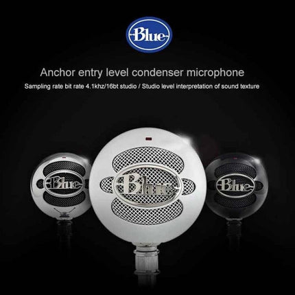 Logitech Microphone for Everyday Home Recordings and Calls - compact plug-and-play mic for clear home office calls and simple recordings