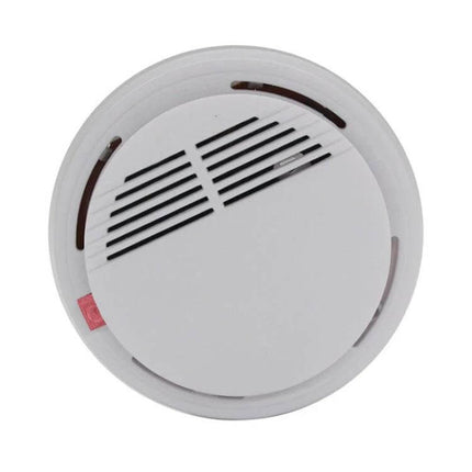 First Alert Battery-Operated Smoke Alarm for Home Safety mounted ceiling smoke detector with vents and test button