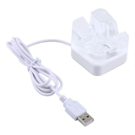 S10 Anti-Theft Display Stand for Mobile Phones with Charging white USB charging dock and clear cradle for retail security