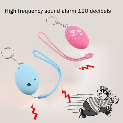Compact Mini Personal Alarm for Everyday Safety in Blue