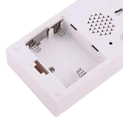 Voyage Wireless Smart Music Doorbell with Dual Receiver battery compartment and speaker view