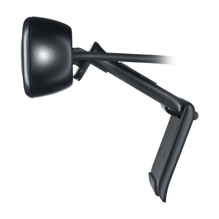 Logitech HD Webcam for Clear Video Calls and Audio Calls – black Logitech C310 with adjustable clip and 720p lens for Skype and Zoom