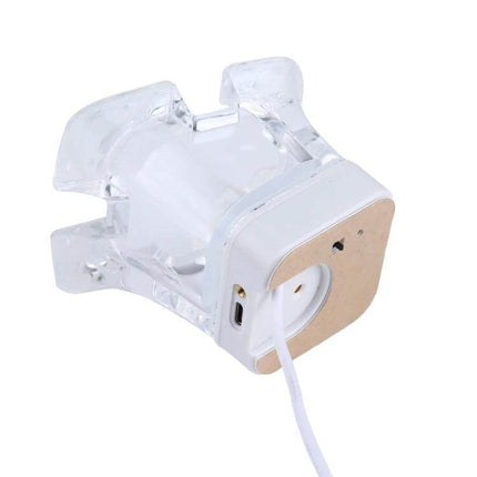 Secure Anti-Theft Alarm Stand for iPhone and iPad Displays compact clear retail mount with touch sensor and charging cable