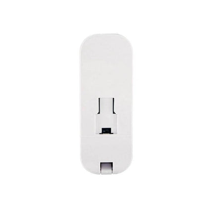 Wireless PIR Motion Detector for Home Security Monitoring mounted in hallway showing compact white PIR sensor with MCU-controlled design