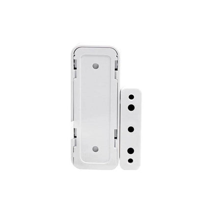 Wireless Door and Window Sensor with Emergency Button for Security white magnetic sensor and magnet for doors and windows