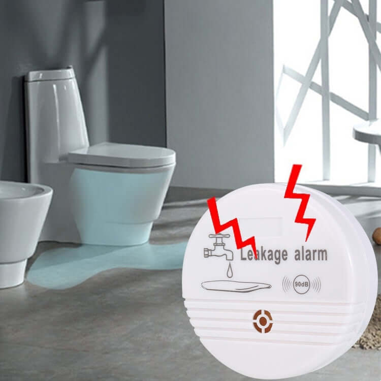 360-Degree Smart Water Leak Alarm Sensor with 85dB Alert for Home Protection