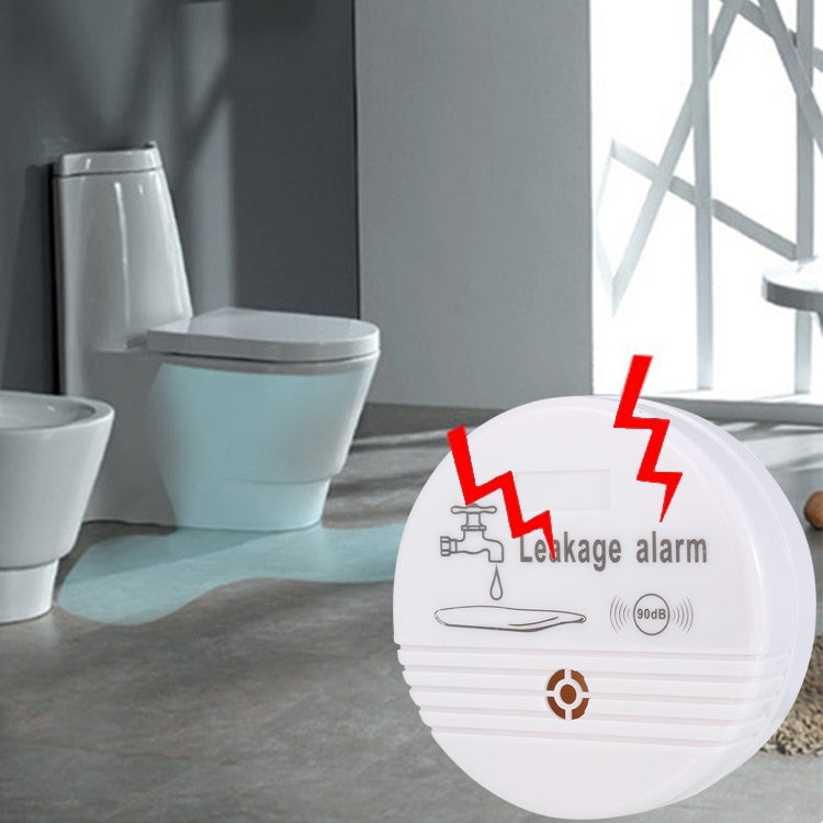 360 Degrees Water Leak Detector Sensor 85dB Volume Water Leakage Alarm for Home Kitchen, Toilet, Floor, HH-LS518