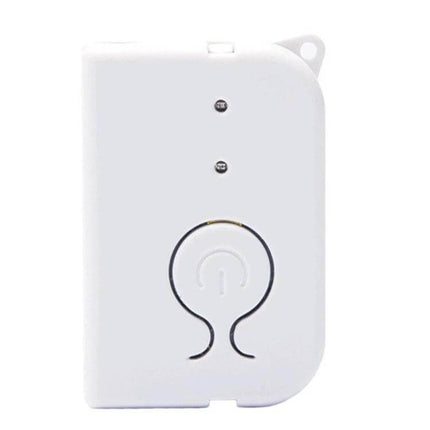 Hospital Infusion Reminder Alarm Sensor for Patient Monitoring compact white bedside IV infusion alarm with LED indicators and power button