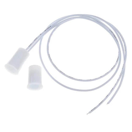 Magnetic Sensor Switches for Door and Window Security, 10 Pack - white wired reed contact sensors for doors and windows