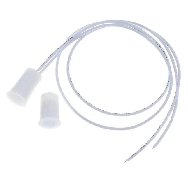 Magnetic Sensor Switches for Door and Window Security, 10 Pack - white wired reed contact sensors for doors and windows