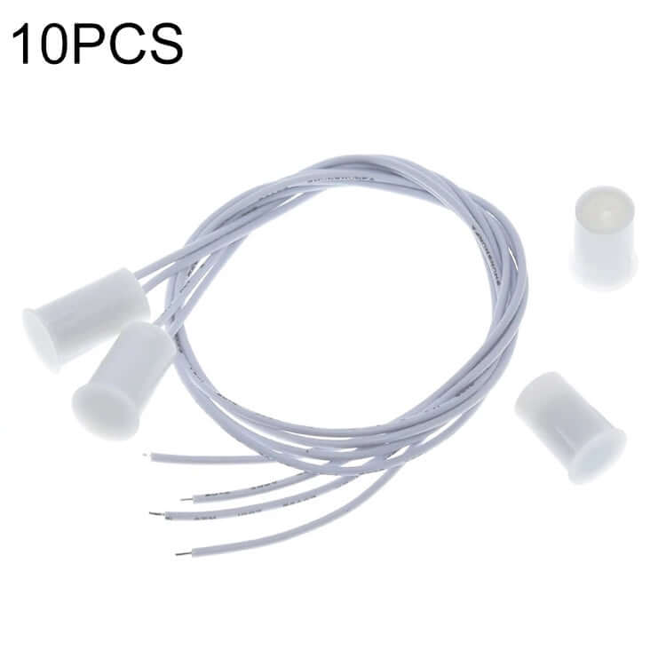 10-Pack Embedded Normally Closed Door Magnetic Sensors