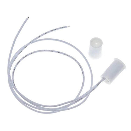 Magnetic Sensor Switches for Door and Window Security, 10 Pack - white wired magnetic contact sensor for doors and windows