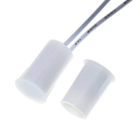 Magnetic Sensor Switches for Door and Window Security, 10 Pack - white wired reed contact door window sensor pair for home security