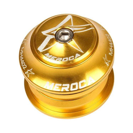 MEROCA Bearing Bowl 44mm Built-In Straight-Tube For Everyday Home Use gold anodized forged CNC aluminum headset bearing bowl