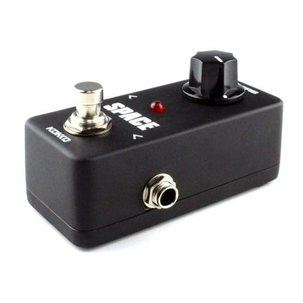KOKKO Pedal for Everyday Guitar Practice Sessions at Home - compact black reverb pedal with knob, footswitch and jack for home practice