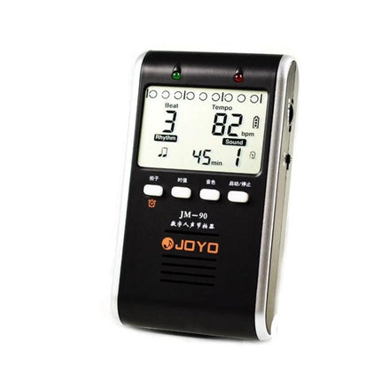 JOYO Metronome for Daily Music Practice with Instruments compact digital metronome displaying 82 bpm and countdown timer