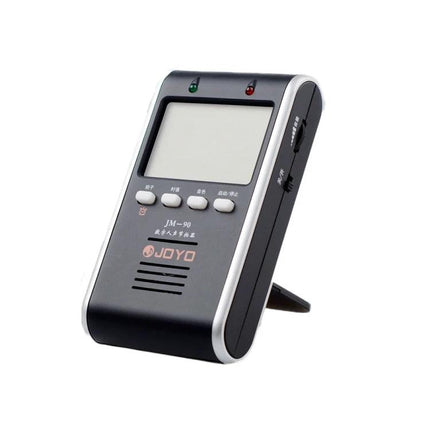 JOYO Metronome for Daily Music Practice with Instruments compact digital metronome showing display, buttons and beat LEDs for at-home practice
