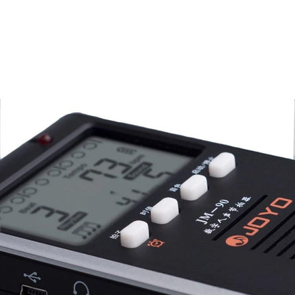 JOYO Metronome for Daily Music Practice with Instruments compact digital metronome showing LCD, buttons and beat indicators for home practice