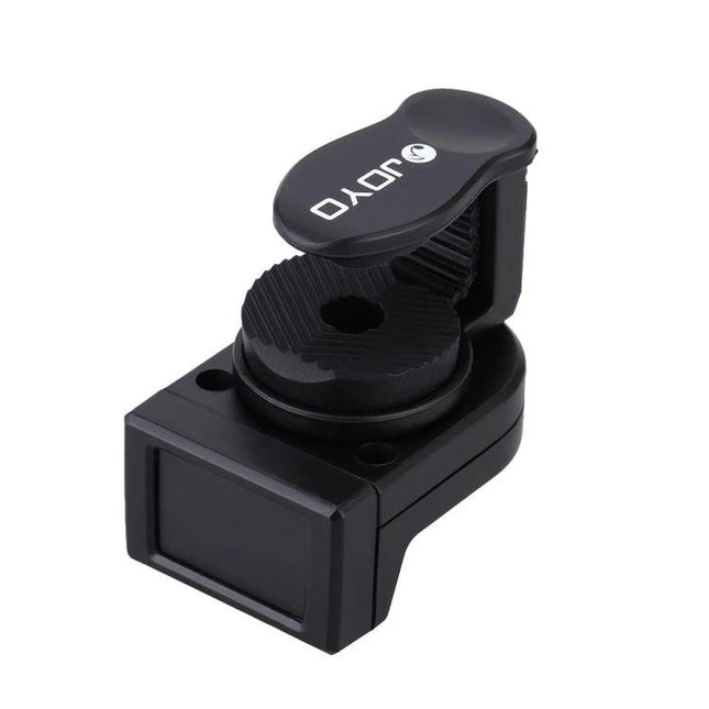 JOYO Clip-On Tuner for Everyday Instrument Practice Sessions compact black clip-on tuner for guitar bass ukulele violin