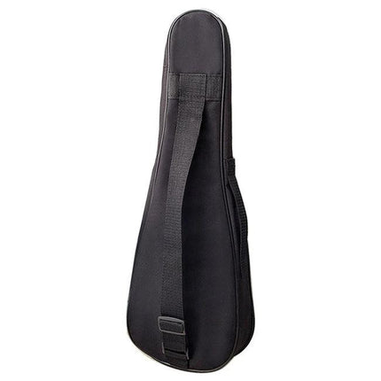 A Ukulele Backpack for Everyday Music and Travel Use black padded backpack with adjustable strap for easy carrying and protection