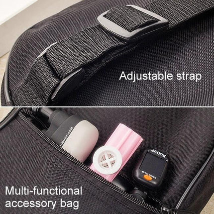 A Ukulele Backpack for Everyday Music and Travel Use with adjustable strap and multi-functional accessory bag