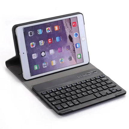 Slim iPad Mini 3/2/1 Case with Integrated Bluetooth Keyboard