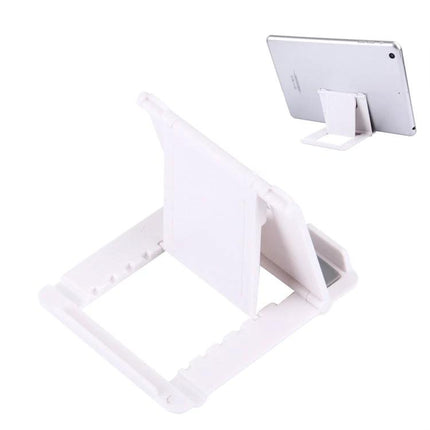 Adjustable Universal Stand for Smartphones and Tablets white foldable adjustable-angle desktop stand for phone and tablet