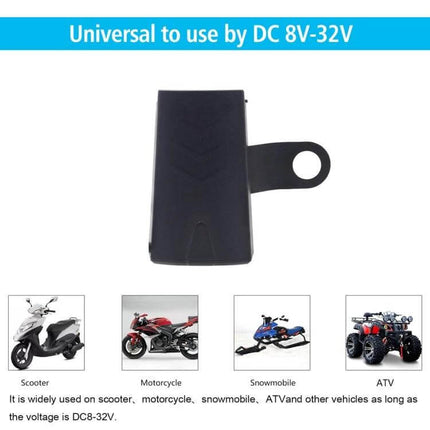 Waterproof USB Phone Charger Adapter for Motorcycle Use - flame-retardant universal DC 8V-32V handlebar USB charging mount