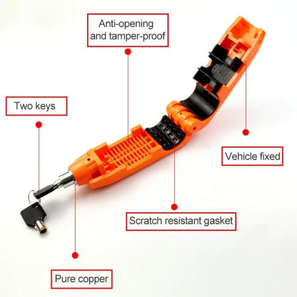 Aluminum Alloy Anti Theft Brake Lock For Motorcycle