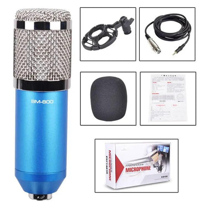 Condenser Microphone Kit for Home Recording and Online Chats
