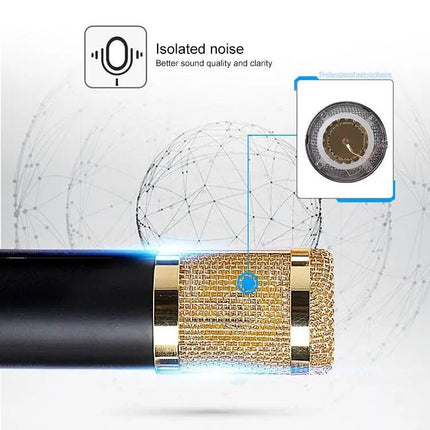 Condenser Microphone Kit for Home Recording and Online Chats